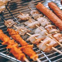 Accessoires de barbecue : Grille de cuisson en fil d'acier inoxydable pour barbecue, four et cuisinière extérieure, pour charbon de bois