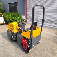 Vente directe d'usine à bas prix : Mini-compacteur vibrant diesel de 1 tonne pour projets d'ingénierie et de construction municipale