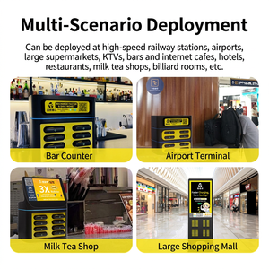 Máquina Expendedora de Baterías Portátiles Inteligente con Código QR, Estación de Alquiler de Cargadores para Teléfonos con Logotipo Personalizado para Cibercafés y Centros Comerciales - Product Image 4