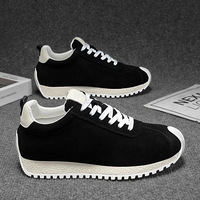 Chaussures Homme 2025 Nouvelle Collection Automne Tendance Polyvalentes Décontractées Baskets à Lacets Épaisses Rehaussantes Argan