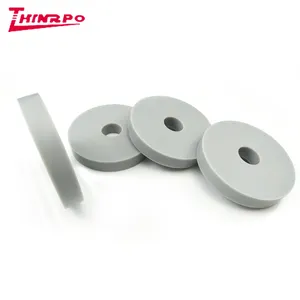 Пользовательские пластиковые резиновые изделия, 60 мм, диаметр 10 мм, толстая серая круглая плоская прокладка, силиконовая шайба, резиновая прокладка