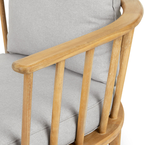 Silla de Jardín para Patio, Villa u Hogar, Diseño Moderno en Madera de Teca con Cojín - Sifa - Product Image 6