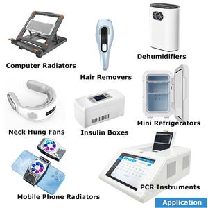Dispositivi di Raffreddamento Peltier Wellentech TES1-07102 23*23MM 8.4V Bi2Te3 Montaggio Superficiale 2 Radiatori per Telefoni Cellulari Semiconduttori - Product Image 6