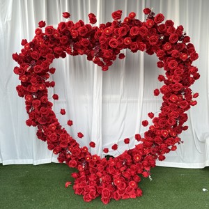 B-HOA024 Wedding Arch for <b>Flowers</b> Backdrop Artificial Horn <b>Flower</b> Arch Arrangement Wedding Arch <b>Flower</b> Decoration - Product Image 6