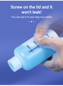 Chất lượng cao rỗng tốt nghiệp Thuốc thử chai nhựa hóa chất chai với graduations phòng thí nghiệm Thuốc thử HDPE mẫu chai - Product Image 4