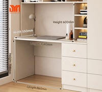 JYN Étagère Bureau pour chambre d'enfant Armoire intégrée pour chambre principale avec grand rangement