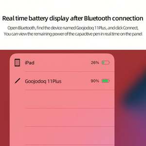 ชุดปากกาสไตลัสแบบสัมผัสสำหรับแท็บ Samsung S5 S6 <span class=keywords><strong>S7</strong></span> <span class=keywords><strong>S7</strong></span>บวก S8 S9แท็บเล็ตสูง - Product Image 4