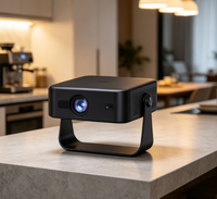 Projecteur intelligent LED A53 à mise au point automatique 1080P, prise en charge 4K, Allwinner 727, Android 13, 400 ANSI, 1+8G, double Wi-Fi, mini portable, prêt à être expédié