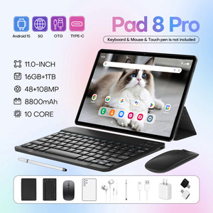 8 Pro 11 Inch Dual Sim Máy Tính Bảng MTK <span class=keywords><strong>Android</strong></span> 15 4G 5G GPS Máy Tính Bảng Với Chất Lượng Cao Dual Core Bộ Vi Xử Lý Wi-Fi Mô Hình Bàn Phím Mạng - Product Image 4