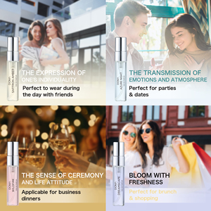 Mini <span class=keywords><strong>parfums</strong></span> personnalisés, vaporisateur de voyage portable original, 5 ml, taille de poche, huile essentielle, parfum, style pour femmes, vente en gros - Product Image 3