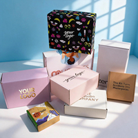 Boîte d'expédition en carton ondulé écologique, emballage personnalisé avec logo, boîtes d'expédition, boîtes de courrier