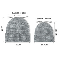 Bonnet unisexe personnalisé avec logo, en tricot côtelé doublé satin, chaud pour l'hiver, avec revers et doublure en soie, pour la protection des cheveux