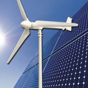 Sistemas de Energía Híbrida Eólica y Solar de 5KW/10KW con Controlador MPPT y Batería de Iones de Litio - Product Image 1