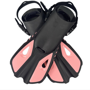 Palmes de plongée transfrontalières réglables pour la plongée en apnée, unisexe, équipement d'entraînement de natation pour adultes - Product Image 4