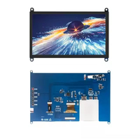 Layar LCM Sentuh Kapasitif IPS 10.1 inci 1024x600 dengan Antarmuka USB untuk Penggunaan Industri Raspberry Pi