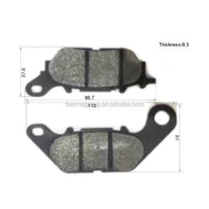 แผ่นดิสก์เบรกสำหรับรถจักรยานยนต์วัสดุเซรามิก HF Mio I <span class=keywords><strong>125</strong></span>อะไหล่รถจักรยานยนต์วัสดุ H0001 hupiter <span class=keywords><strong>MX</strong></span> - Product Image 4