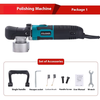 Vente en gros 150mm polisseuse automatique machine de beauté excentrique broyeur de cirage rotatif avec glaçure outils d'étanchéité pour le polissage de voiture