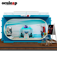 Personnalisation de 30 mètres carrés, nouveau parc à thème VR, centre d'arcade de réalité virtuelle, aire de jeux extérieure pour enfants, flipper, machine de jeu 12D
