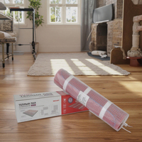 Chauffage au sol intelligent, câble chauffant pour plancher, isolation, chauffage au sol pour un confort optimal ou un chauffage principal