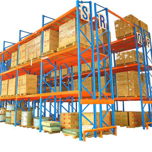 Unité de rayonnage en acier d'entrepôt de système de support de palette robuste réglable pour solution de stockage industrielle - Product Image 3