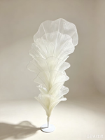 Décor de mariage personnalisé SFD, toile de fond géante en gaze artificielle faite à la main pour les centres de table de mariage