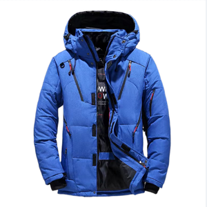 Chamarra Acolchada de Plumas Brillante para <span class=keywords><strong>Hombre</strong></span>, Éxito de Ventas 2026, Estilo de Moda Sobredimensionado con <span class=keywords><strong>Capucha</strong></span>, Ligera, Tallas Grandes y Logo Personalizado - Product Image 6