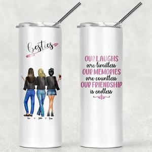 Premium 20oz Vacuum Insulated Skinny Straight Stainless Steel Tumbler <b>with</b> Lid and <b>Straw</b> for Car Cup Holder Ideal for Water Coff - Product Image 1