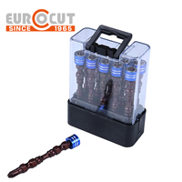 EUROCUT S2 PH2 Embout de tournevis magnétique à double extrémité avec bobines Embout hexagonal Embout de tournevis Ensemble d'embouts de tournevis pour perceuses professionnelles