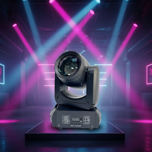 Projecteur mobile RVBW 120W à 8 couleurs et 8 motifs pour scène, DJ, discothèque et soirées - Product Image 1