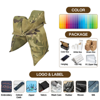 Mydays Sac de Soutien Tactique d'Extérieur pour Tir, Sac de Sable Pré-rempli Robuste pour la Chasse, Support Avant et Arrière