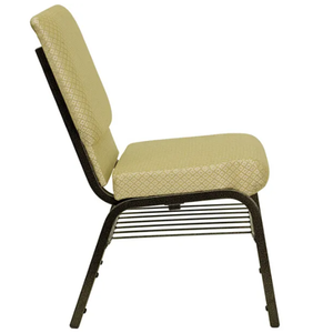 Silla de metal acolchada entrelazada moderna al por mayor Rojo Negro para escuela Teatro Auditorio Conferencia hotel restaurante Iglesia - Product Image 3