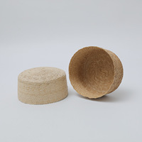 Chapeau de soleil élégant en paille naturelle tressée à la main, style boîte à pilules, avec couronne plate à la française, pour femme, idéal pour la plage et l'été