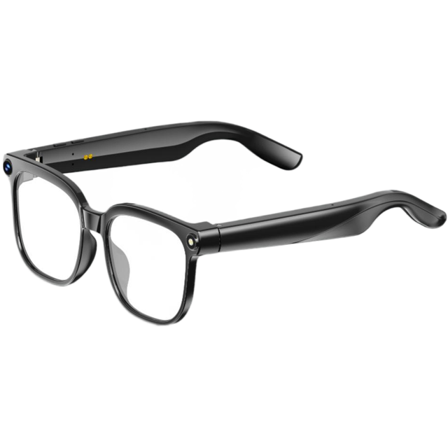 Ruidun M02S 2026 BT Wireless 1080P AI Translation Voice Assistant IP65 Waterproof Magnetic Touch Control Speaker Smart Glasses