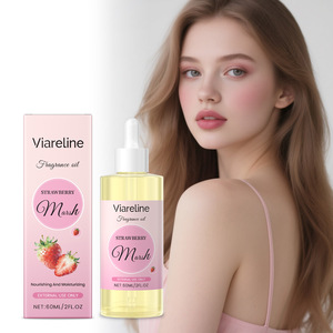 Huile Essentielle Parfumée Fraise Guimauve Soin Quotidien de la Peau Nourrissante Hydratante Huile Corporelle Vanille - Product Image 2