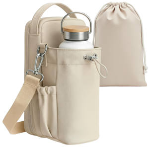 Sac de sport magnétique avec porte-bouteille, poches pour téléphone, bandoulière, aimants, organiseur d'accessoires, sacoche, pochette, étui - Product Image 1