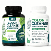 Capsules de nettoyage du côlon OEM 14 jours et supplément de soutien digestif et intestinal Hahal – Capsules de détoxification 14 jours pour la digestion et le bien-être intestinal