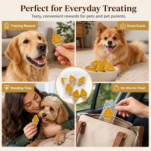 Galletas de Calabaza Liofilizadas <span class=keywords><strong>para</strong></span> Perros y <span class=keywords><strong>Gatos</strong></span>, Premios Individuales Sin Granos y Altos en Proteínas <span class=keywords><strong>para</strong></span> Mascotas de Todas las Edades - Product Image 6