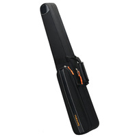 Sac à dos léger antichoc en tissu Oxford doublé polaire à double bandoulière avec étui de rangement détachable pour clarinettes et oboes noirs