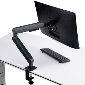 Support d'écran personnalisé de 17 à 32 pouces, pince de fixation de 9 kg, base de table, <span class=keywords><strong>bras</strong></span> robotique pour ordinateur, rotatif, fabriqué par le fabricant - Product Image 3