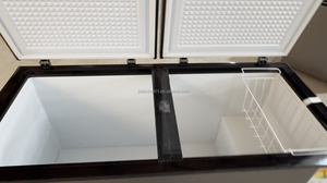 Congélateurs Horizontaux à Double Porte de 480L pour Usage Domestique et Commercial, Grande Capacité, Température Unique, OEM - Product Image 2