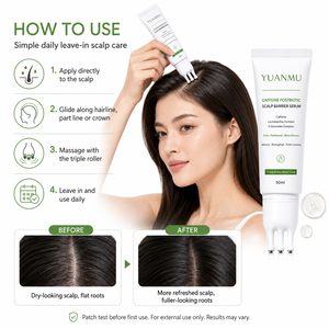 Suero Scalpy Root Boost para Cabello Fino, Reparación <span class=keywords><strong>de</strong></span> la Barrera del Cuero Cabelludo con Probióticos, Cafeína y Cica, para Engrosar y Dar Densidad al Cabello - Product Image 6