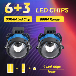 Proyector de Lente LED Redsea Super Bright X500 de 170W, Lente de Proyector Bi-LED, Lente Automática de 3 Pulgadas para Automóvil - Product Image 2