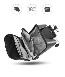 Trẻ em của gắn vali mới 20 "đi bộ bé Vali lười biếng Vali trẻ em có thể ngồi trên hộp đòn bẩy - Product Image 4