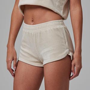 Logo personalizzato in bianco moda Skinny Running palestra sport Casual <span class=keywords><strong>Shorts</strong></span> a vita alta pantaloncini da motociclista pantaloncini da Yoga per donna - Product Image 1