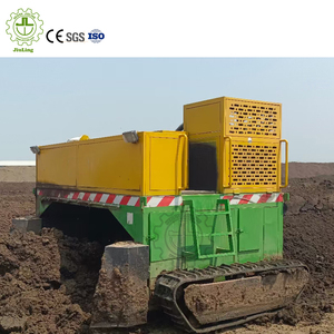 Volteador <span class=keywords><strong>de</strong></span> Compost Autopropulsado con Motor Eléctrico <span class=keywords><strong>y</strong></span> Motor Diésel para Hongo Comestible, que Convierte Establos Orgánicos en Compost - Product Image 6