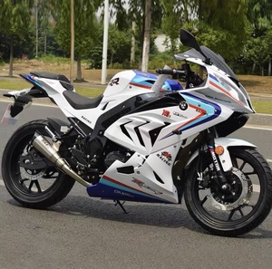 Moto sportive électrique <span class=keywords><strong>Kawasaki</strong></span> V6 Small Ninja 250 de couleur unie, bicylindre H2, locomotive lourde 250cc, occasion - Product Image 3