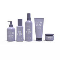 Flacon cosmétique en plastique recyclé de 100 ml, 200 ml, flacon pompe vide de 150 ml, ensembles d'emballage cosmétique