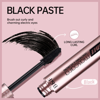 Mascara végétalien personnalisé, mascara léger, marque privée, vente en gros, mascara lavable allongeant et volumisant