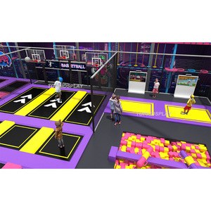 Trampolín de salto de nuevo diseño, trampolín de interior, parque de trampolín de fitness para niños - Product Image 4