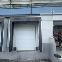 Système de levage industriel personnalisé, moderne, rapide, sûr et durable, porte en verre à ouverture sur le dessus